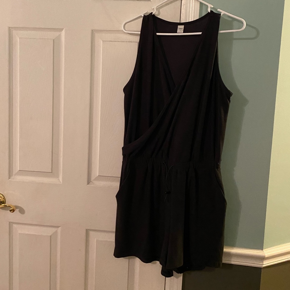 Grey Active wear romper old navy activewear